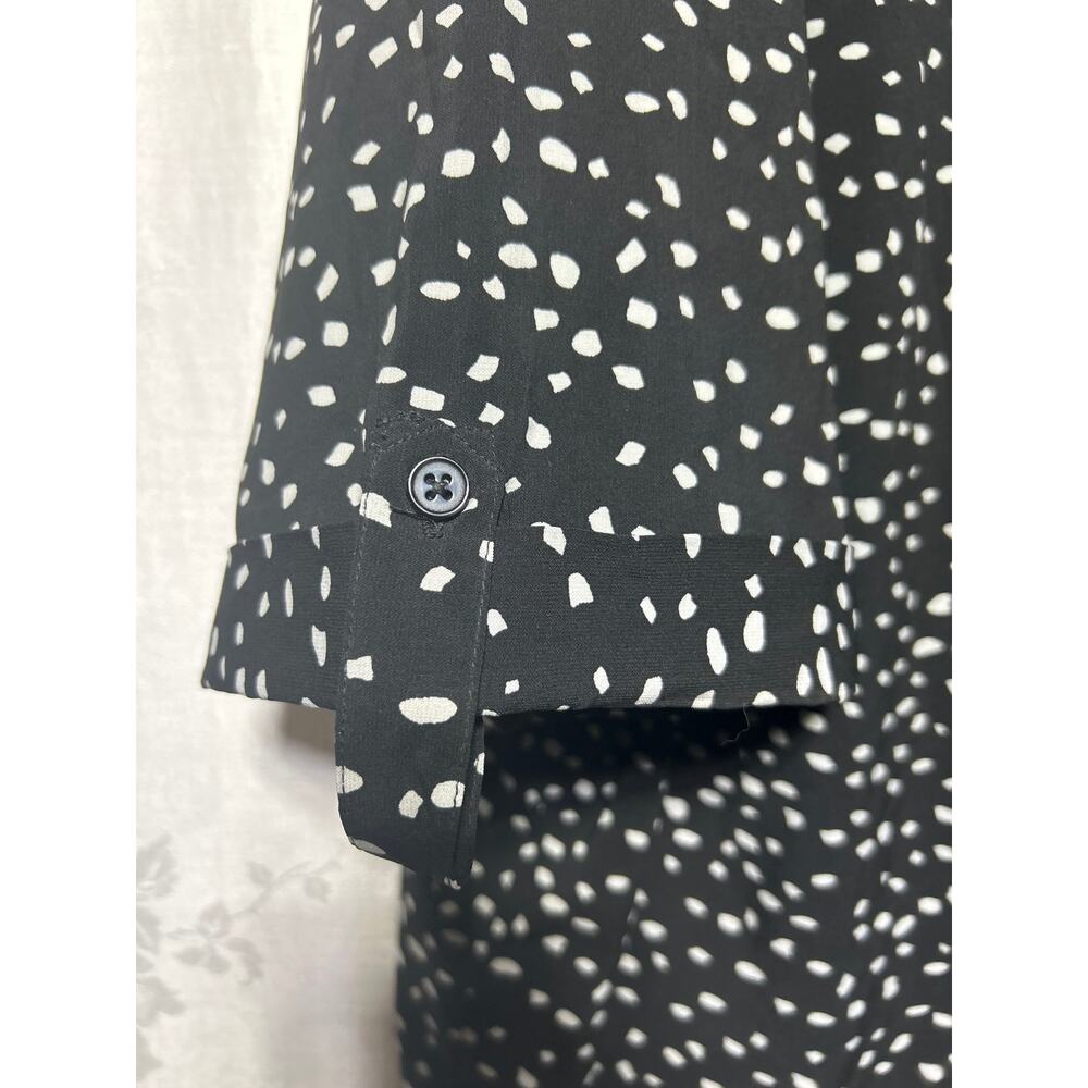 Catherines Button Up 5X Black Lot of 2 3/4 Sleeve Classic Business Casual - Picture 5 of 13